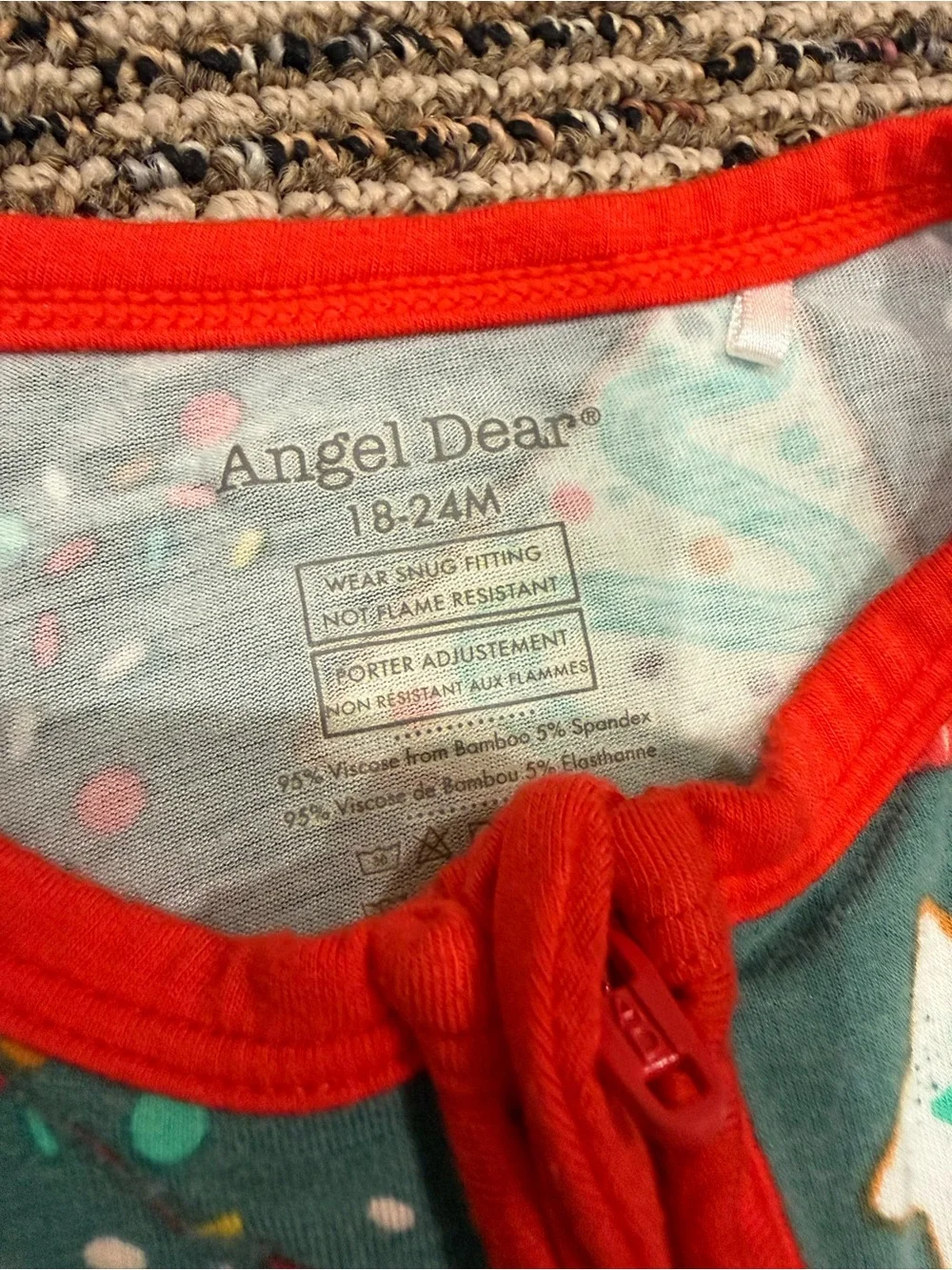 Angel Dear & Bellabu Bear Bamboo Christmas bundle 18-24 months